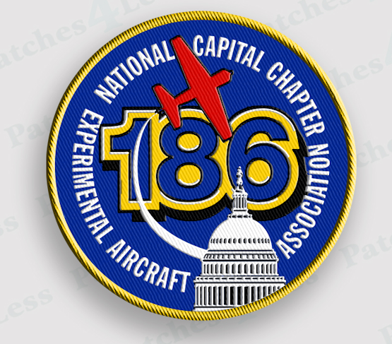 EAA 186 Logo Patches