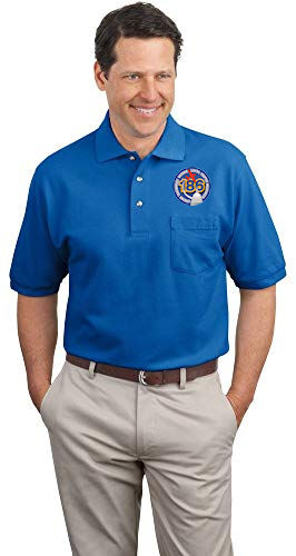 Men's EAA 186 Polo Shirts (with POCKET)